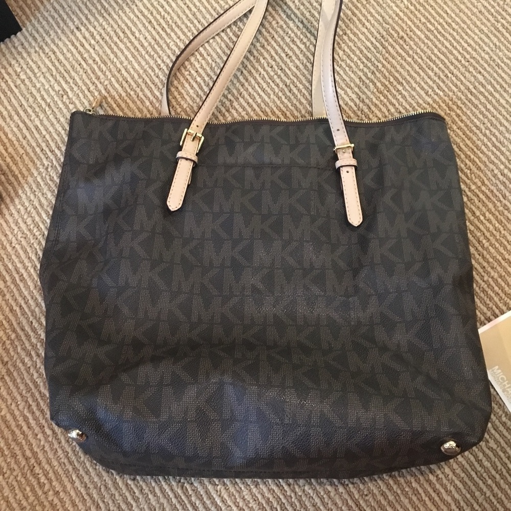 Michael Kors MK printed bag